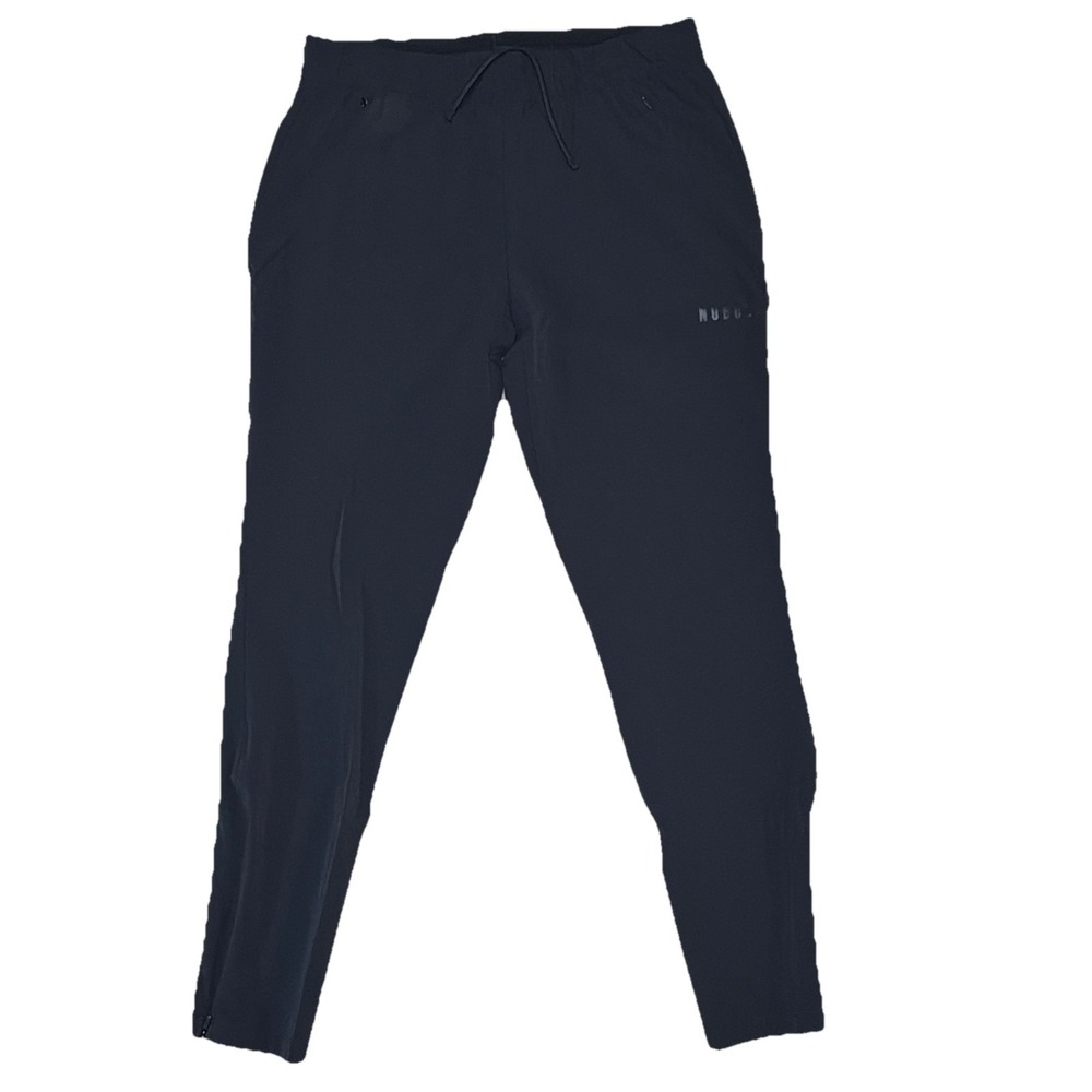 No Bull Men's S (30-32x28) Black Performance Training Joggers Zipped Pockets‎